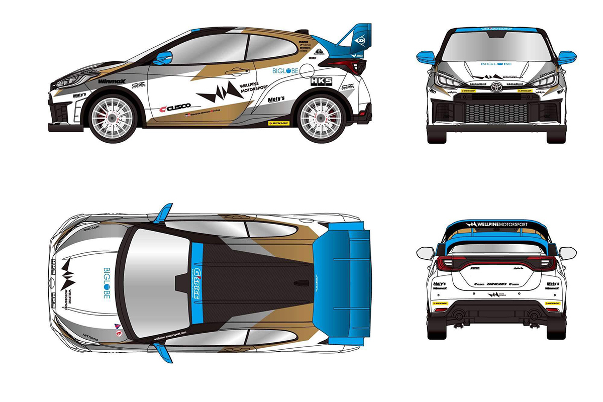ウェルパインモータースポーツが全日本ラリーハイランドにトヨタGRヤリスRC DATでスポット参戦。ドライバーは長尾綱也 | プレイドライブ ...